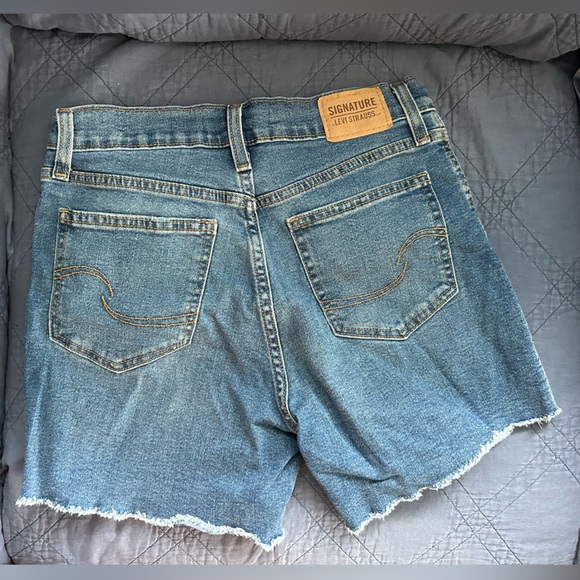 Signature by Levi Strauss Pants - Signature by Levi Strauss Women's Classic Blue Jean Shorts
